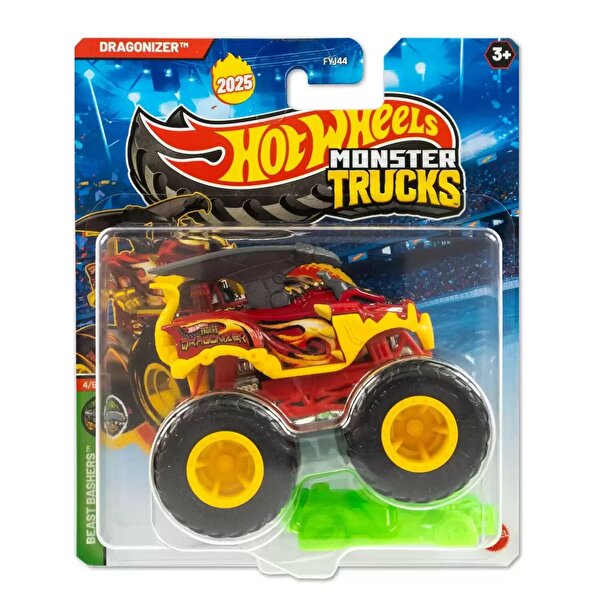 1:64 Hot Wheels Monster Trucks Arabalar Dragonizer JCD69