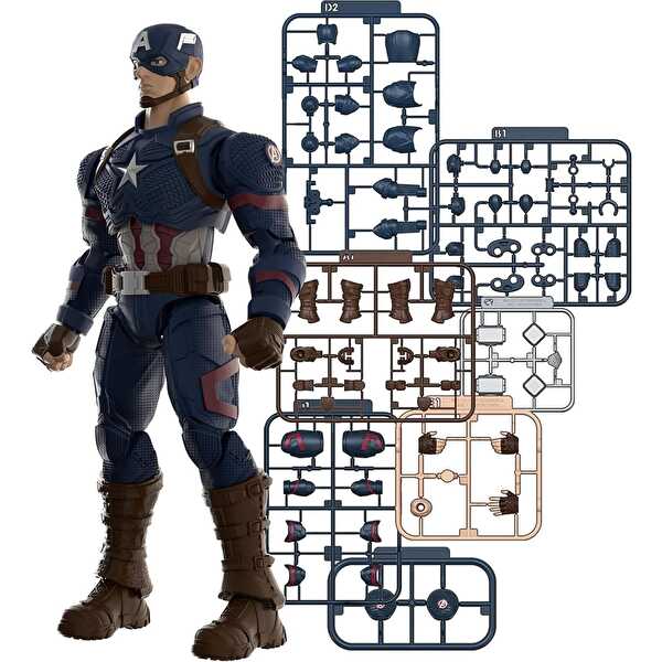 Blokees Marvel Avengers Infinity Saga Captain America Figür Yapım Seti 94 Parça