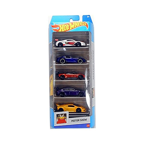 Hot Wheels 5'li Araba Seti Motor Show HFV80