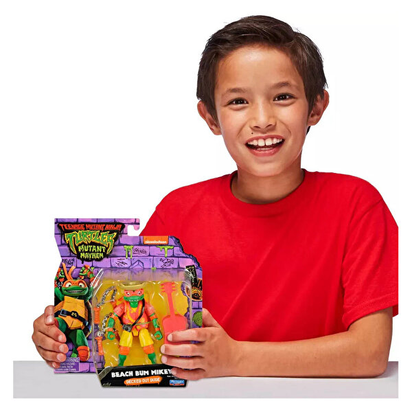 TMNT Aksiyon Figürler Beach Bum Mikey 83269