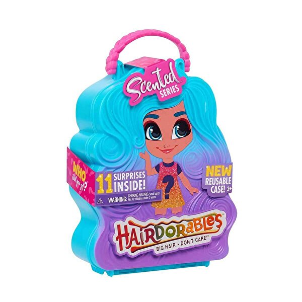 Hairdorables Sürpriz Bebekler S4 Mavi Saçlı