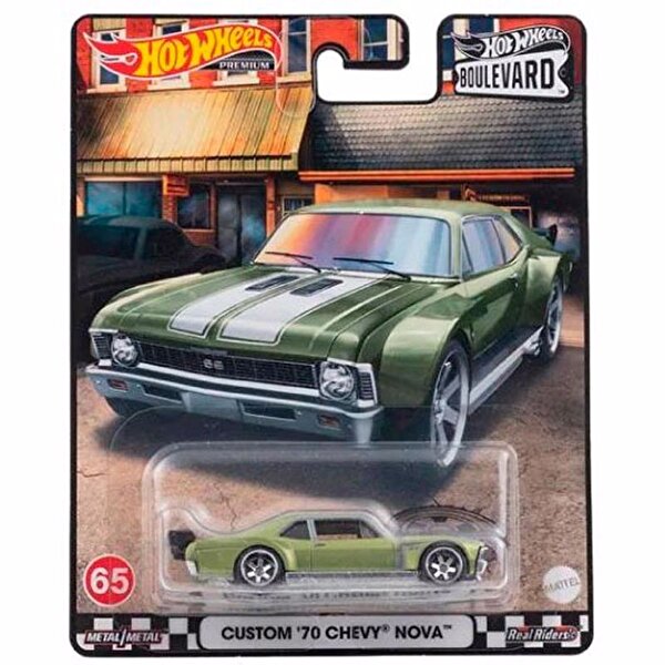 Hot Wheels Boulevard Premium Arabalar Custom 70 Chevy Nova HCR22