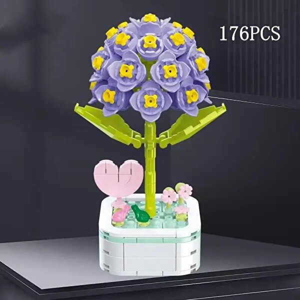 Saksıda Çiçek Yapım Seti Hyacinth