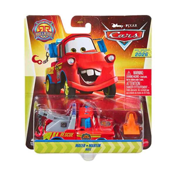 Disney Pixar Arabalar Yarış ve Kurtarma Operasyonu Mater JMX74