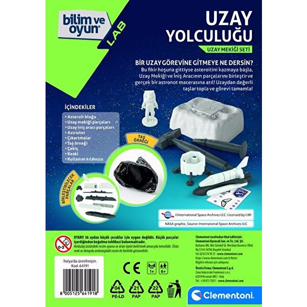 Bilim ve Oyun Uzay Yolculuğu Uzay Mekiği Seti