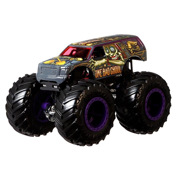 Hot Wheels Monster Trucks 1:64 Arabalar One Bad Ghoul GJD99