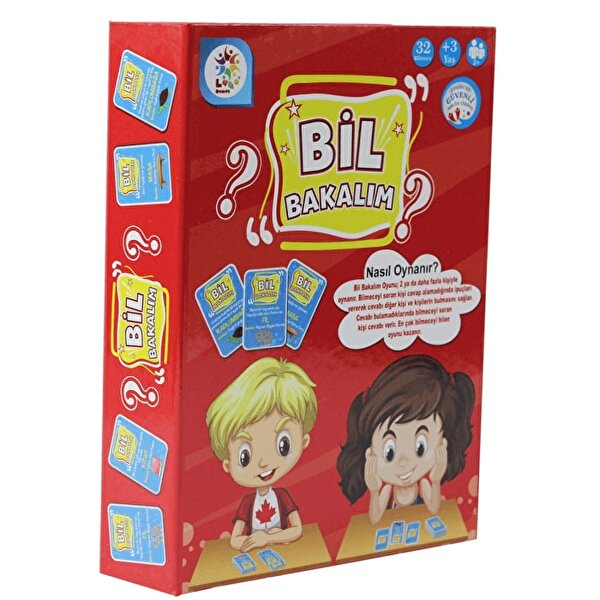 Bil Bakalım Eğitici Eğlenceli Oyun Seti