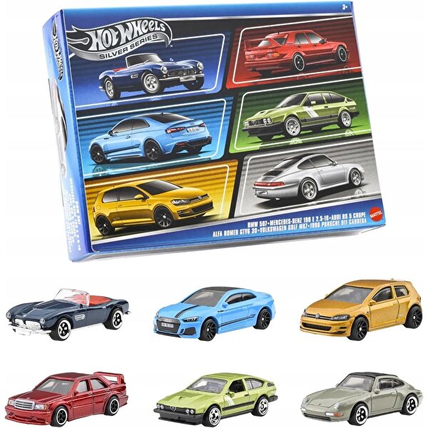 Hot Wheels Silver Serisi Euro Style Araba Seti JBY79