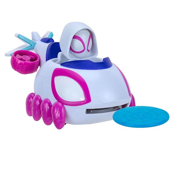 Spidey Disk Fırlatan Araba Ghost Spider