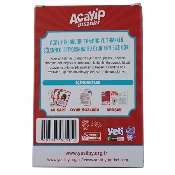 Acayip İnsanlar Kart Oyunu Ressamlar