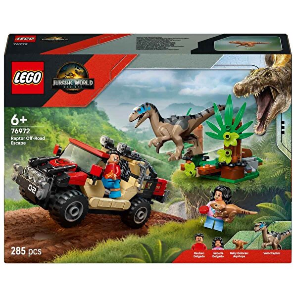 LEGO Jurassic World Raptor Arazi Kaçışı 76972