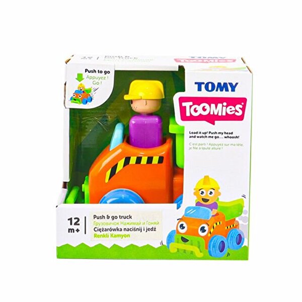 Toomies Renkli Araçlar Turuncu Kamyon