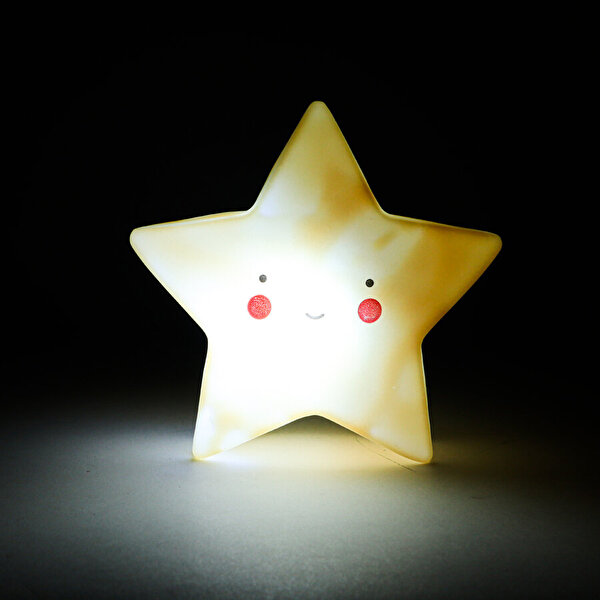 MyStyle Gece Lambaları Sarı Renkli Oda Işığı Yıldız