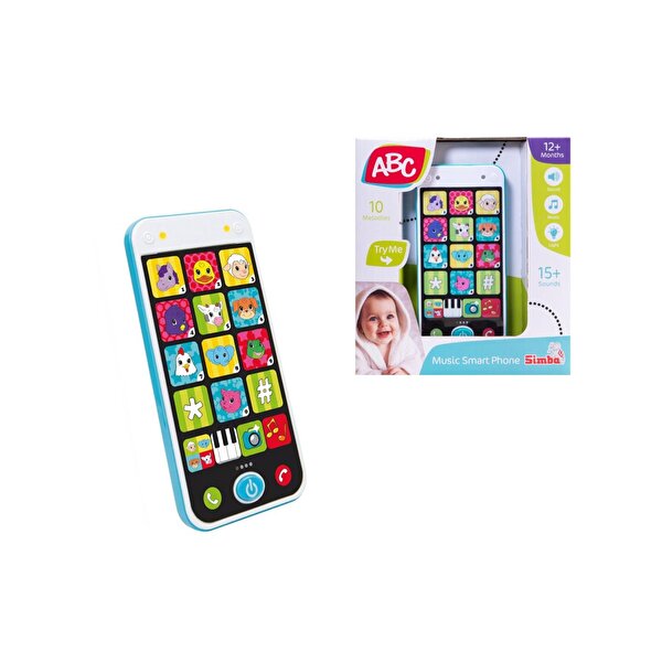 ABC Sesli ve Işıklı Telefon