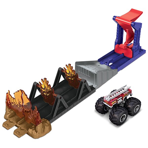 Hot Wheels Monster Trucks Aksiyona Başlangıç Oyun Seti Fire Through GYL12