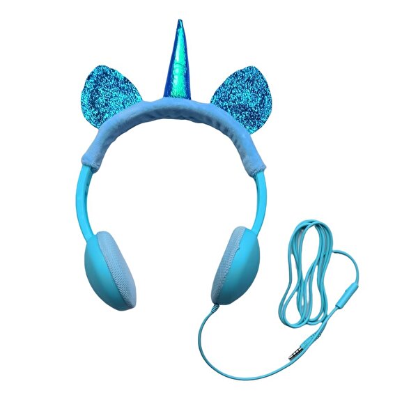 Unicorn Mikrofonlu Kulaklık Turkuaz