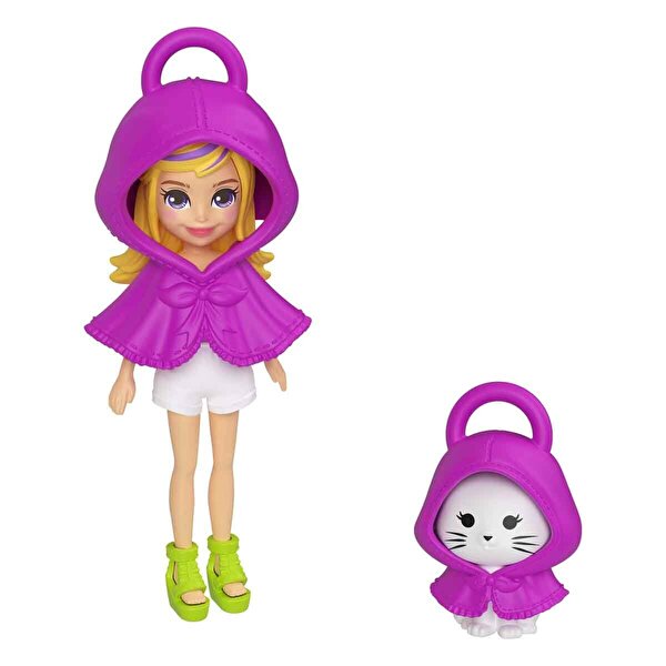 Polly Pocket Anahtarlık Süsleme Kiti Oyun Seti JKR47