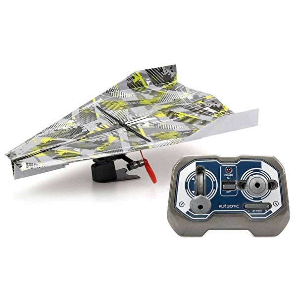 Silverlit Airoz Flybotic Uzaktan Kumandalı Kağıt Uçak Yeşil/Gri