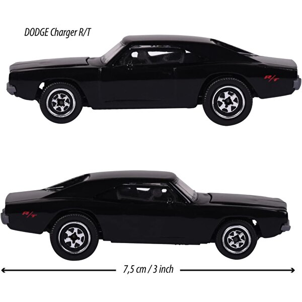 Majorette Vintage Araçlar Dodge Charger R/T