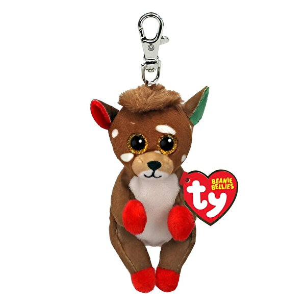 TY Beanie Bellies Juno Reindeer Anahtarlık 12 Cm