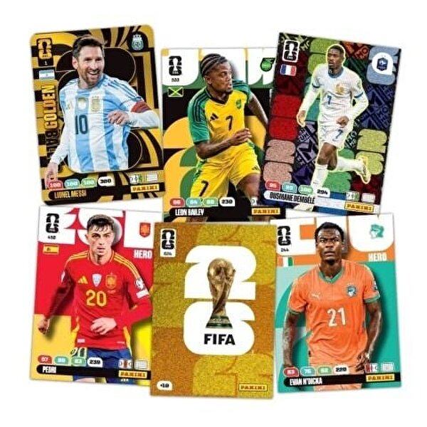 FIFA World Cup 2026 Adrenalyn XL Trading Card 8’li Paket