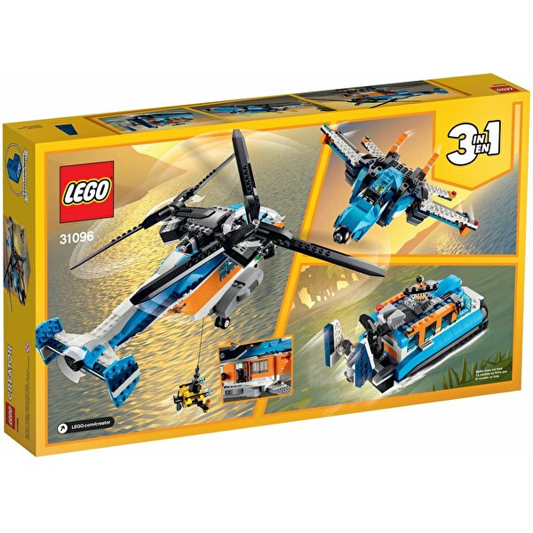 LEGO Creator Çift Pervaneli Helikopter 31096