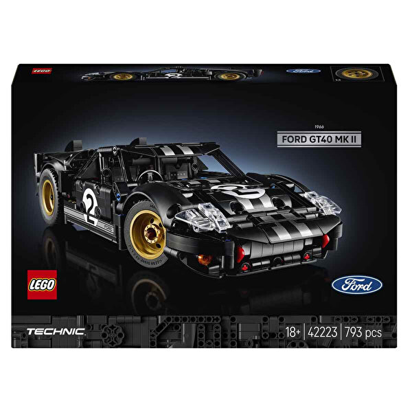 LEGO Technic 1966 Ford GT40 MKII Yarış Arabası 42223