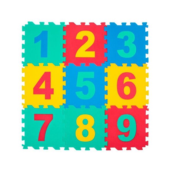 Eva Puzzle Yer Matı Sayılar