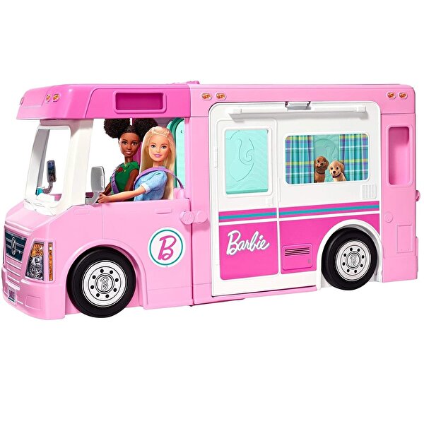 Barbie'nin Üçü Bir Arada Rüya Karavanı GHL93