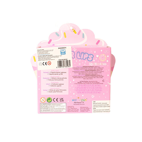 Hot Focus Sugar Lips Ruj 3'lü Seti