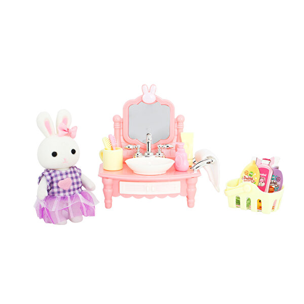 Bay Dreamy Mini Tavşan Aksesuarlı Lavabo Seti