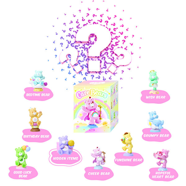Care Bears Planet of Joy Serisi Sürpriz Paket Koleksiyon Figürü