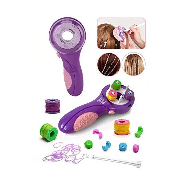 Pilli İpli Saç Süsleme Makinesi