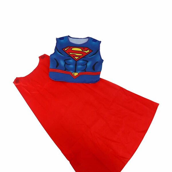 Superman Yelek ve Pelerin Seti