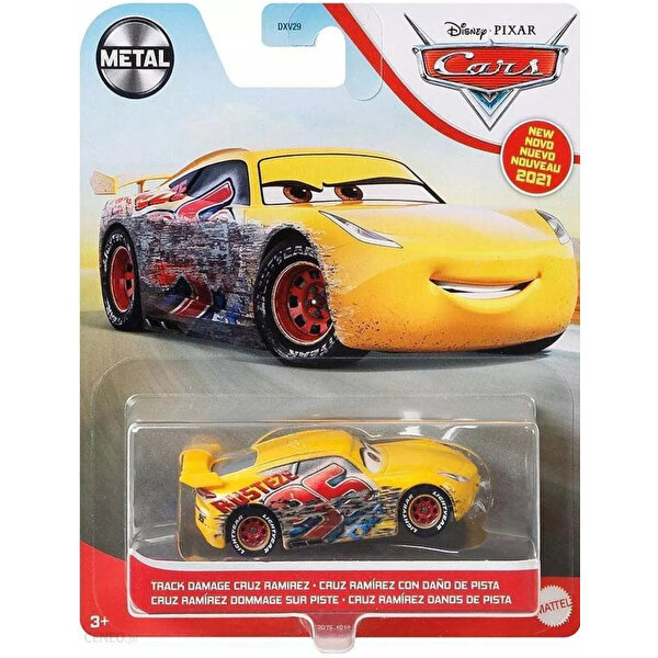 Cars 3 Tekli Karakter Araçlar Yarış Hasarlı Cruz Ramirez GRR75
