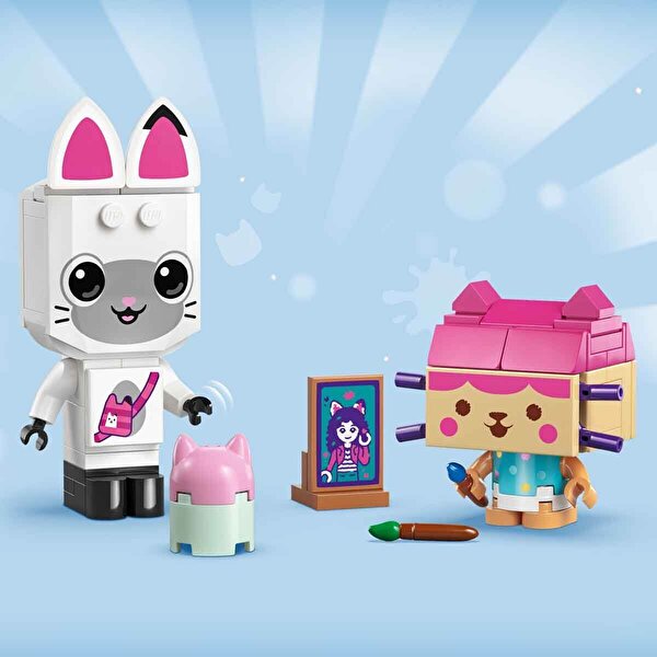 LEGO Gabby’s Dollhouse Gabby’nin Parçalarla İnşa Edilen Kedi Arkadaşları 11215