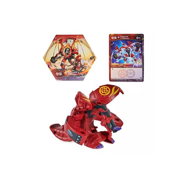 Bakugan Legends Dragonoid X Tretorous Kırmızı