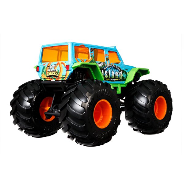 Hot Wheels Monster Trucks 1:24 Arabalar Island Tour GTJ44