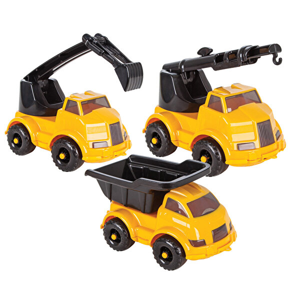 Roadmasters 3´lü İnşaat Araç Seti
