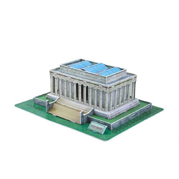 Cubic Fun 3D Puzzle 41 Parça Lincoln Anıtı USA