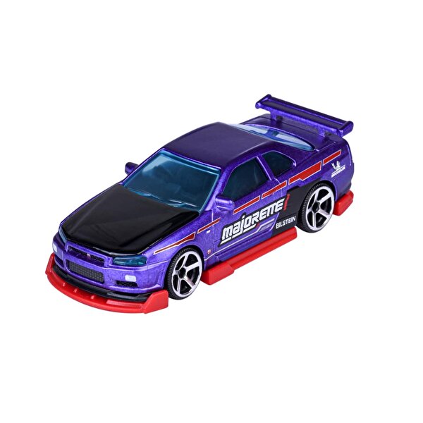 Majorette JDM Legends Deluxe Araba 1:64 Nissan Skyline GT-R (R34)