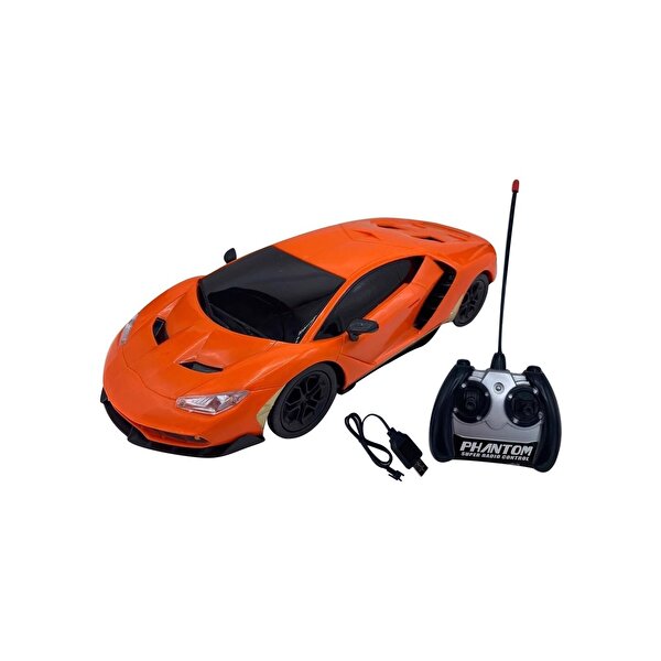 Hızlı ve Öfkeli 1:14 Uzaktan Kumandalı Şarjlı Araba Turuncu 3857A