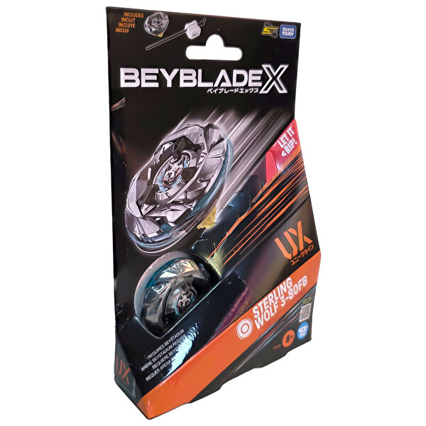 Beyblade X Sterling Wolf 3-80FB UX Başlangıç Seti TP1674