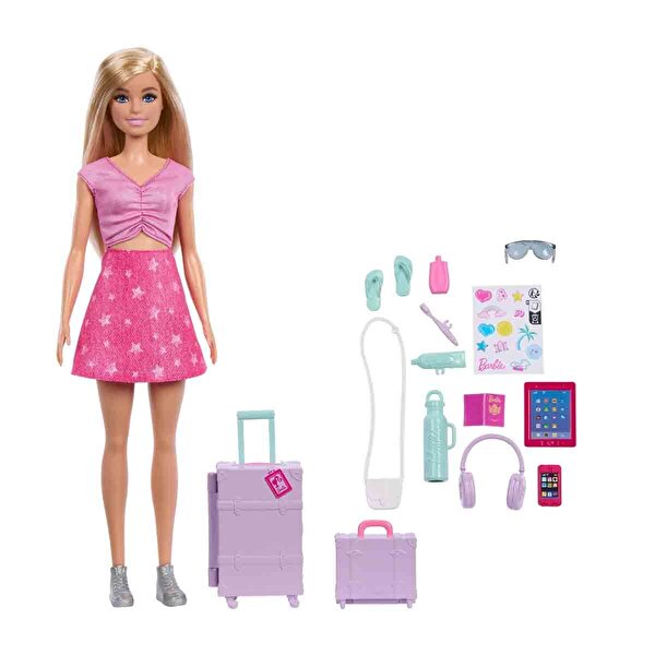 Barbie Malibu Bebek ve Aksesuarları JMJ47