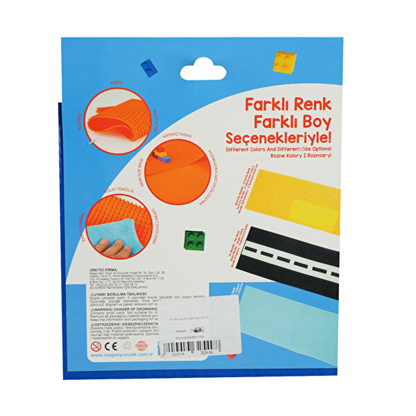 Esnek Blok Zemin 20x20 Cm Mavi