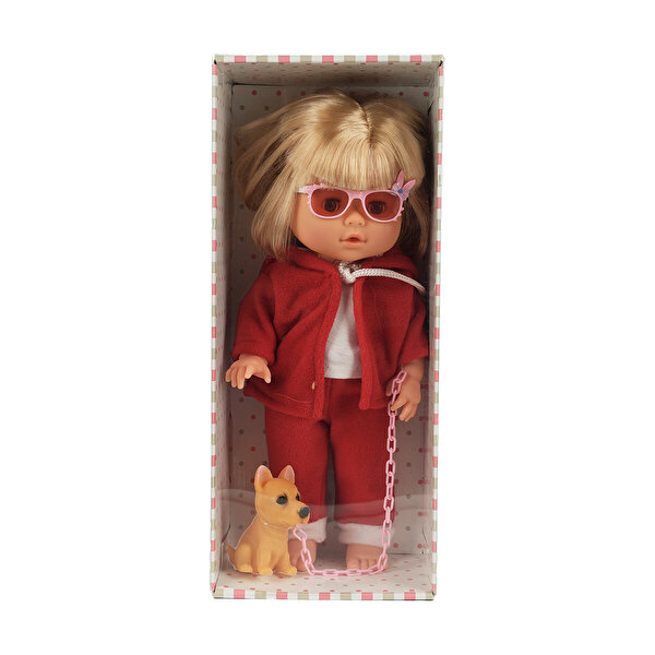 Melis Eşofmanlı Bebek Kırmızı