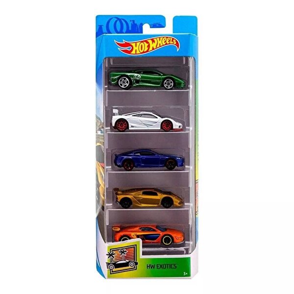 Hot Wheels Beşli Araba Seti FKT62