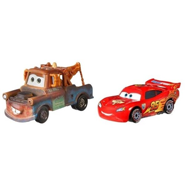Cars İkili Karakter Araçlar Mater-Cactus Lightning Mcqueen HTX10