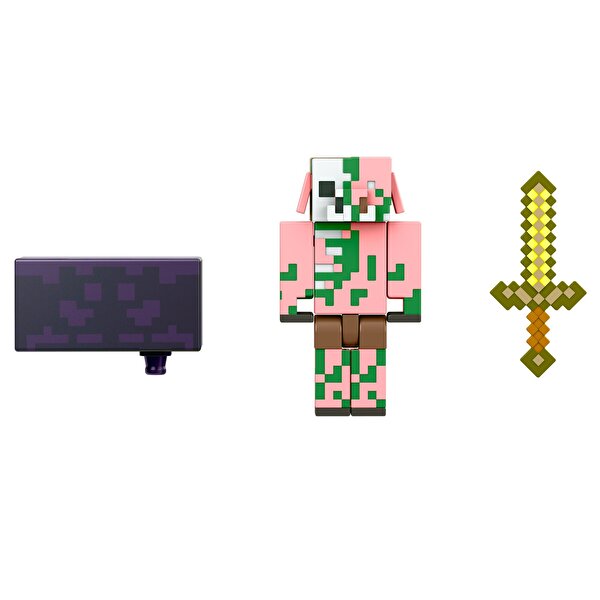Minecraft Aksesuarlı Figürler Zombified Piglin HDF07