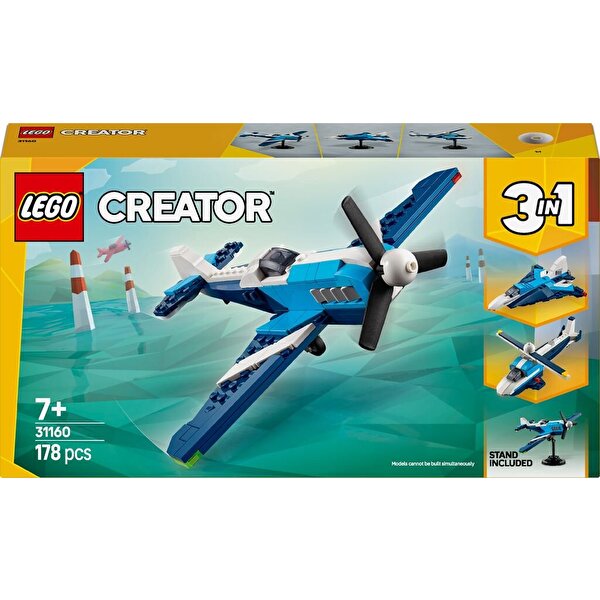 LEGO Creator 3'ü 1 Arada Uçak: Yarış Uçağı 31160